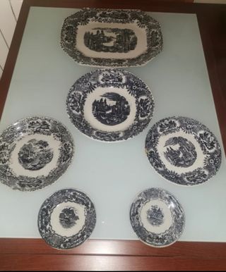 20€ cada uno. 6 Platos La Cartuja Sevilla
