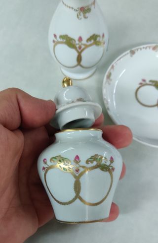 Lotto tris porcellana vintage sposi Atelier Sarti