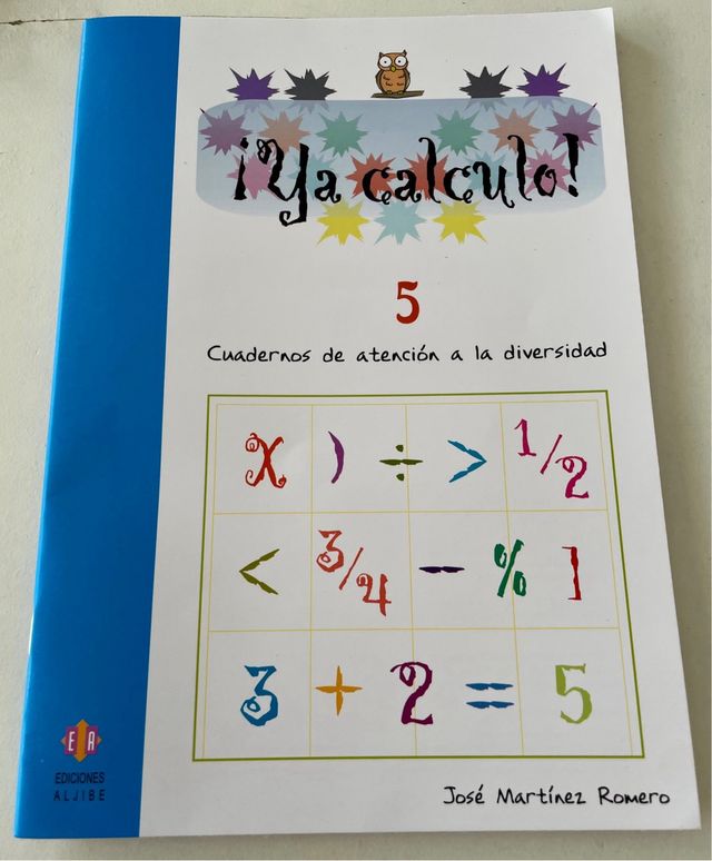 Libro ¡Ya calculo! 5