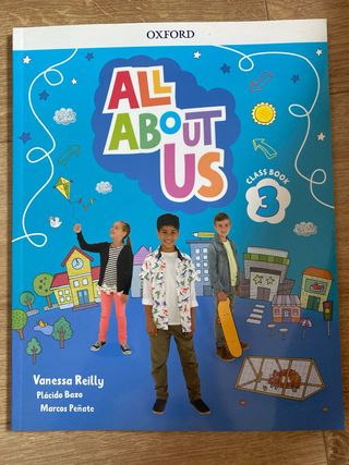Libro All About Us Classbook tercero OXFORD