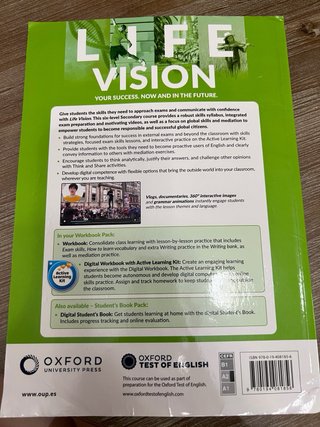 Libro Workbook A2 Elementary. 1 Eso.Oxford