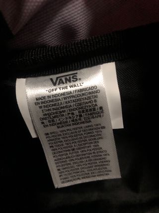 Mochila vans