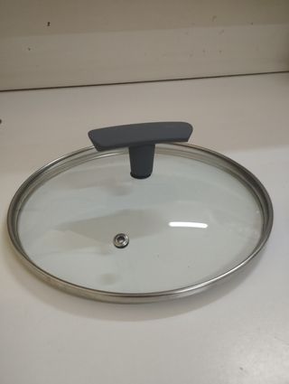 2 coperchi in vetro temperato cm 16 20