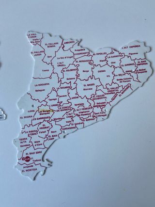 5 mapes de Catalunya.