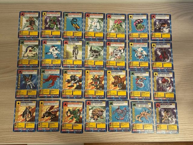 Carte Digimon Bandai 1999