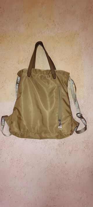 Bolso/mochila marrón clarito