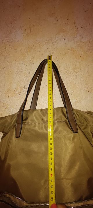 Bolso/mochila marrón clarito