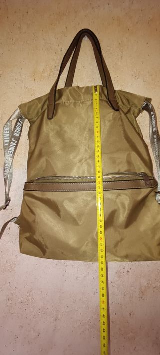 Bolso/mochila marrón clarito