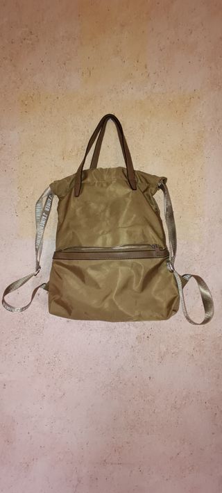 Bolso/mochila marrón clarito