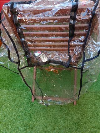 Plástico lluvia cochecitos niños