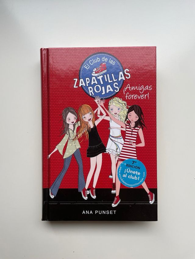 Libros “El club de las zapatillas rojas”