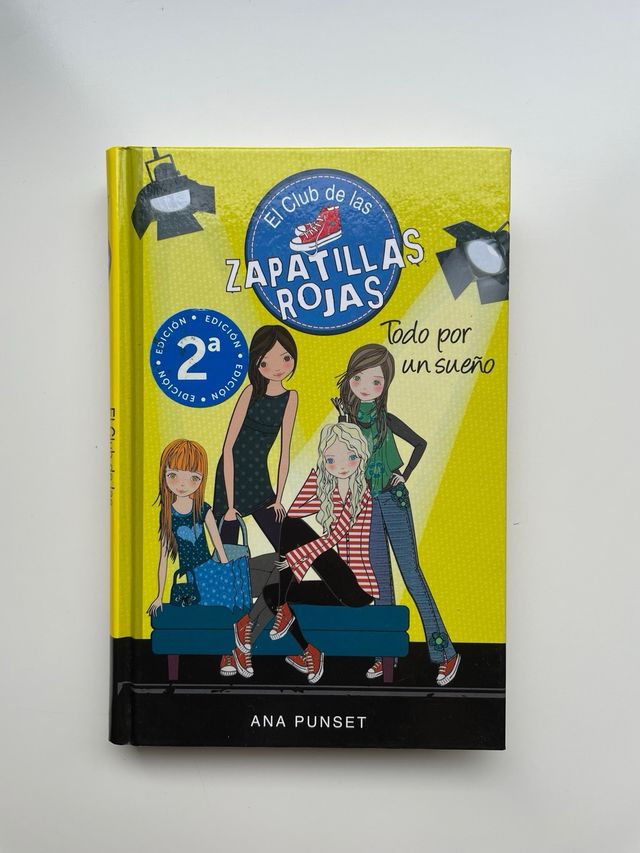 Libros “El club de las zapatillas rojas”