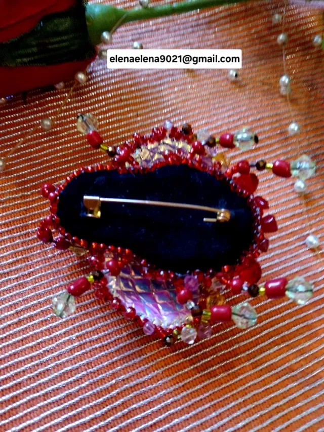 Broche bicho 🪲 con alas