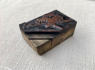 Sello imprenta deportiva futbol