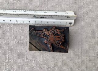 Sello imprenta deportiva futbol