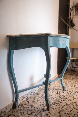 Mueble consola recibidor antigua. XIX