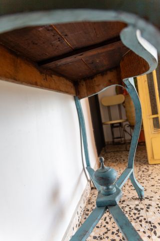 Mueble consola recibidor antigua. XIX
