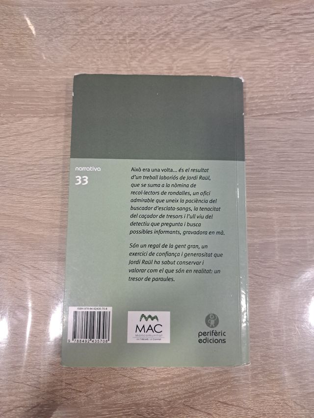 Aixo era una volta...