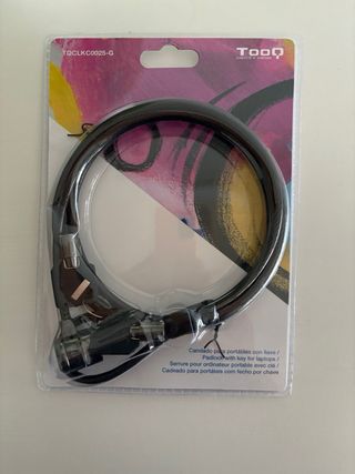 Candado para portátiles con llave