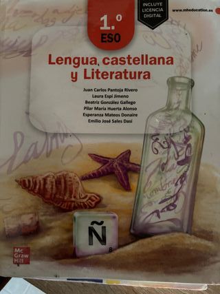 LIBRO DE 1 ESO LENGUA , CASTELLANA Y LITERATURA