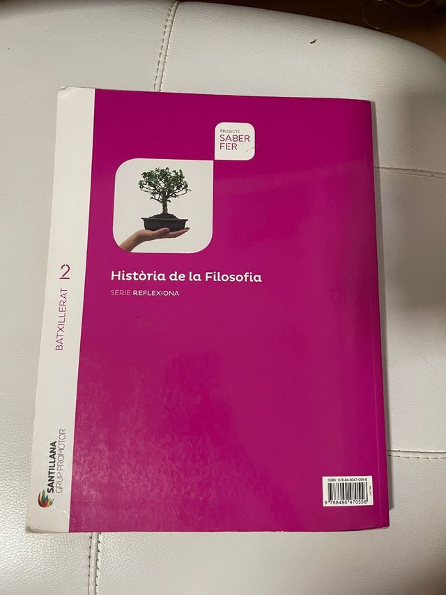 Història de la filosofia 2 Batxillerat