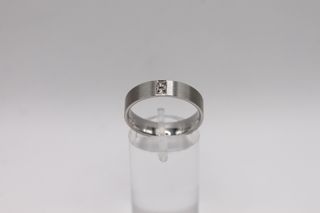 P19831SNJC ANILLO ORO BLANCO CON DIAMANTES