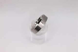 P19831SNJC ANILLO ORO BLANCO CON DIAMANTES