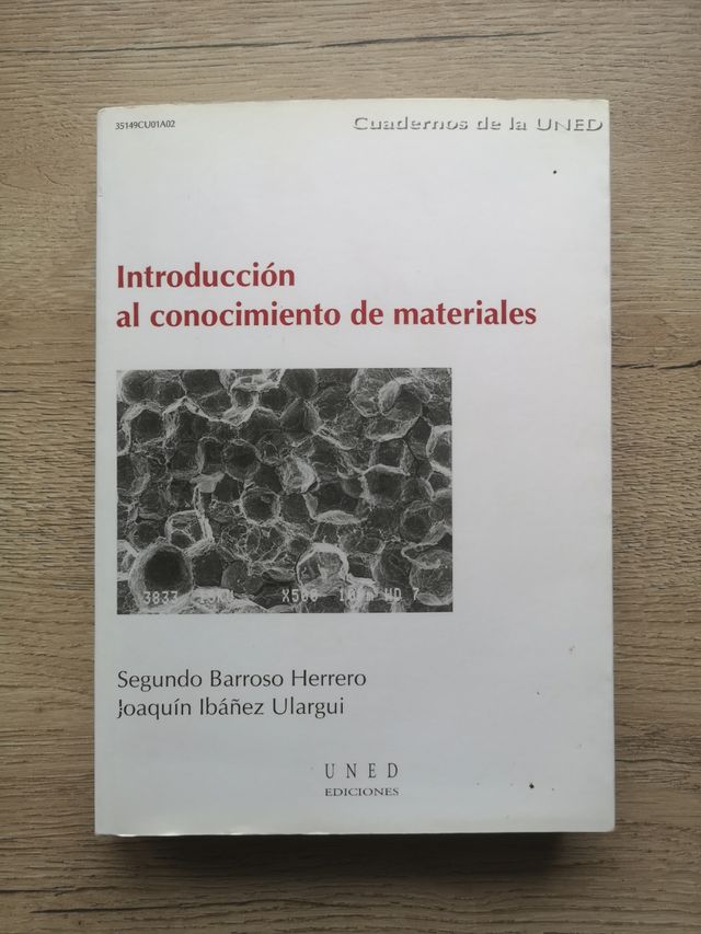 Libro Uned Introducción a materiales