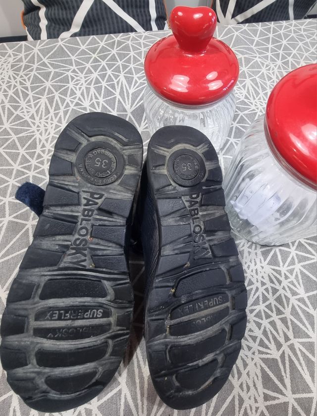 Zapatos colegial niña talla 35 PABLOSKI
