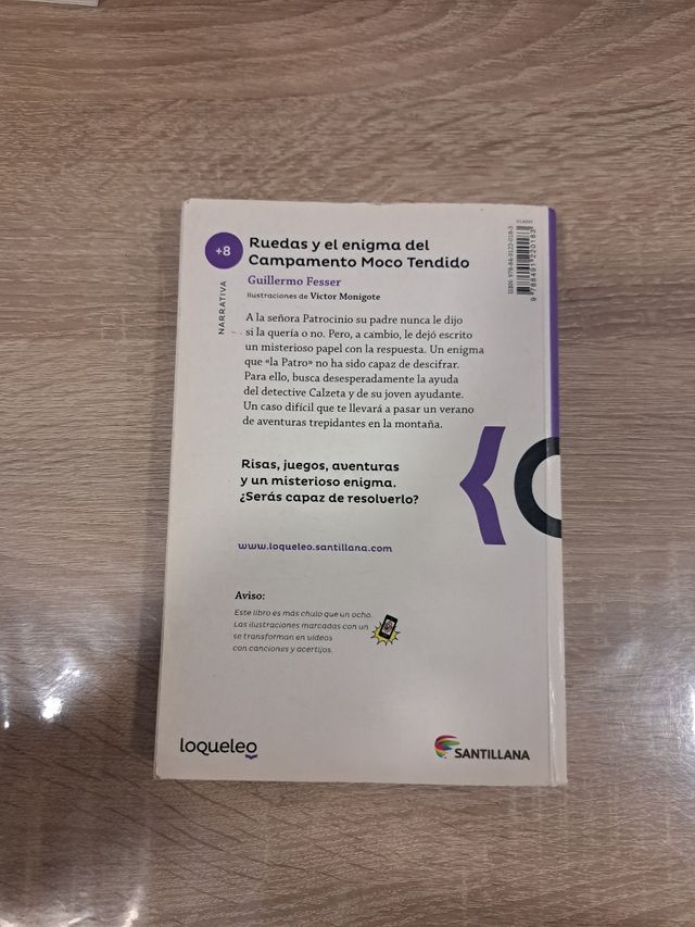 Ruedas y el enigma del campamento moco tendidoco