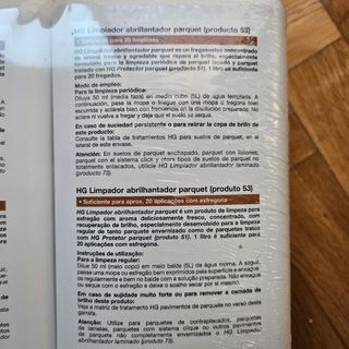 Limpiador abrillantador parquet