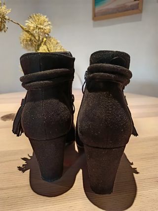 Botas bajas de ante Alta Moda