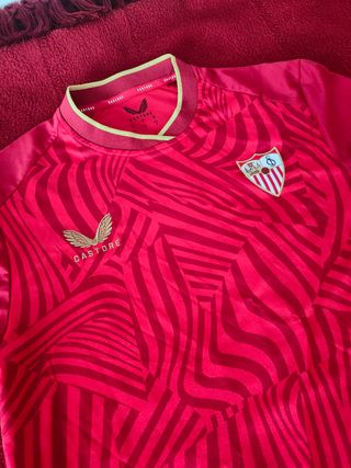 Camiseta Sevilla 22/23 Match Worn Debut de Sow 4 