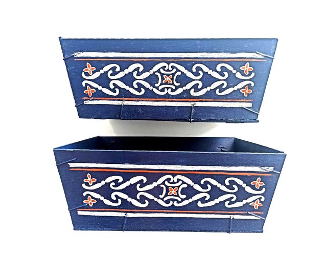 Lote dos cajas decoradas