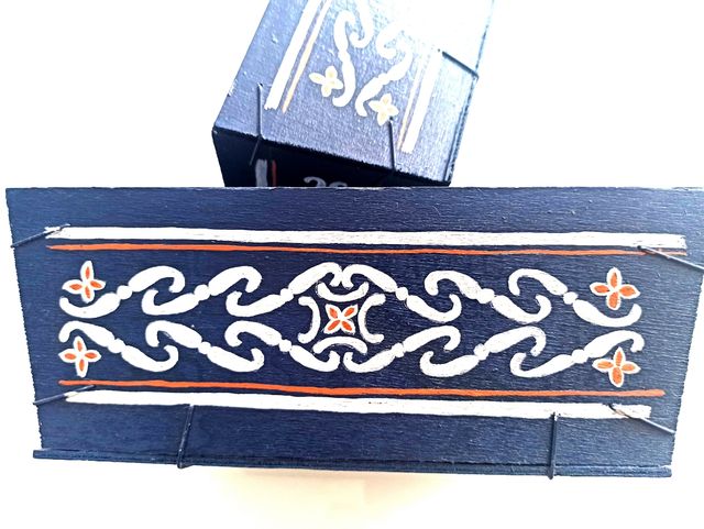 Lote dos cajas decoradas