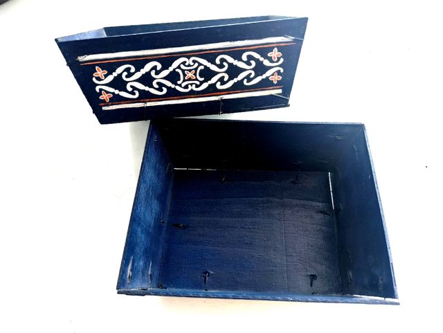 Lote dos cajas decoradas