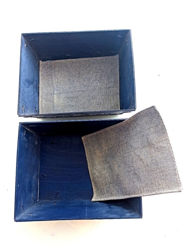 Lote dos cajas decoradas