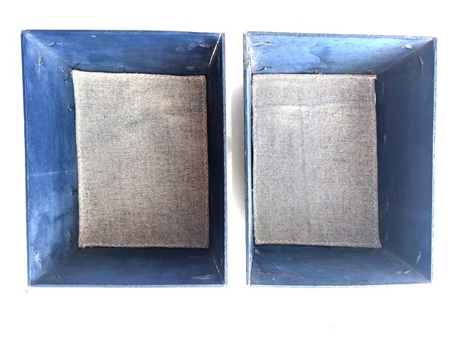 Lote dos cajas decoradas