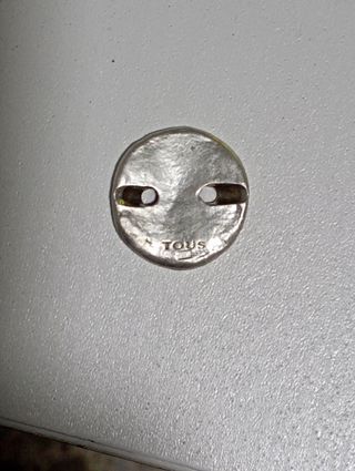 Medalla pulsera tous plata
