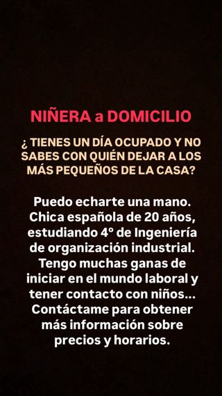 niñera
