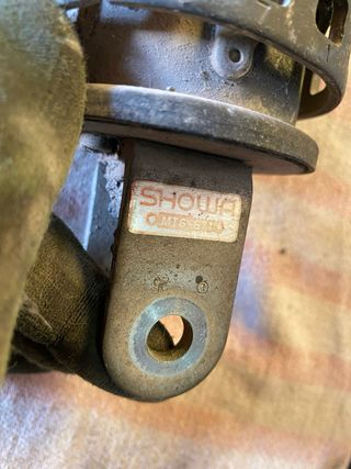 Muelle trasero showa honda cbr 600 