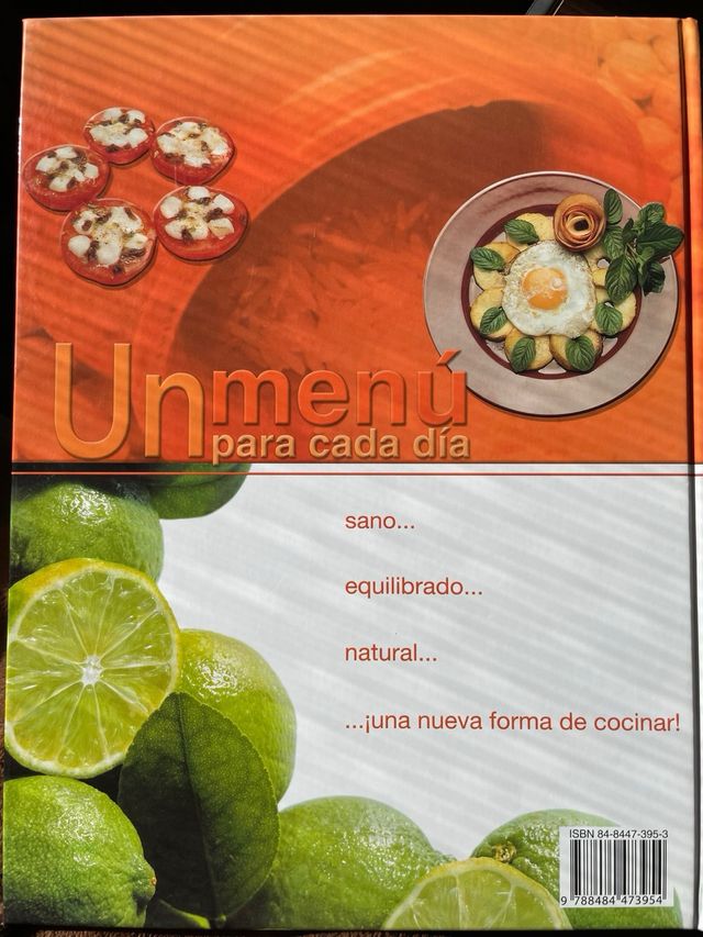 Libro con 93 menús completos