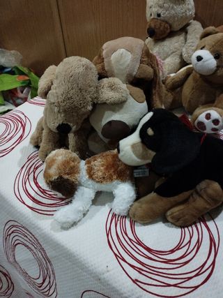 Perros peluche
