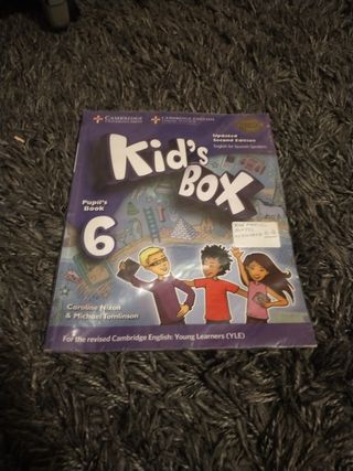 Kids box pupilas book 6 primaria ingles