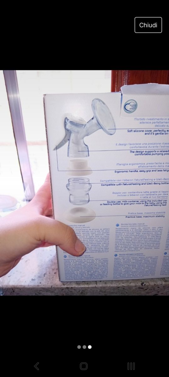 Tiralatte manuale Chicco