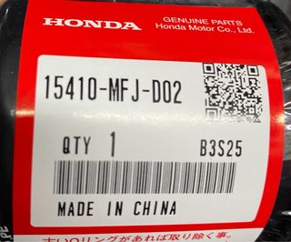 15410-MFJ-D02 FILTRO OLIO ORIGINALE HONDA MOTO