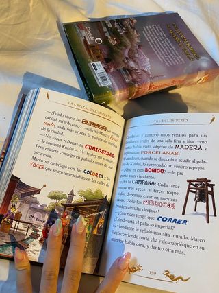 Libro “Las aventuras de Marco Polo” Geronimo S