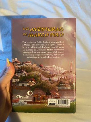 Libro “Las aventuras de Marco Polo” Geronimo S