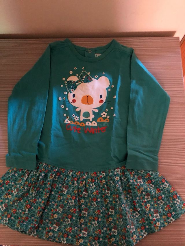 Vestido 24-36 meses. 86-98cms