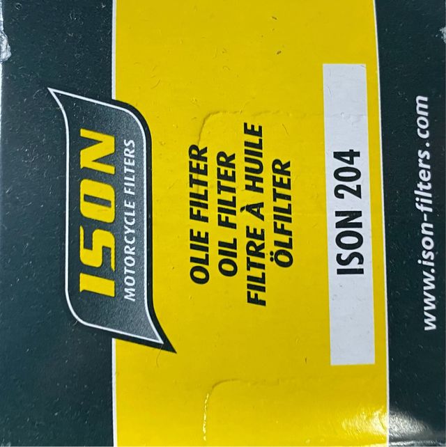ISON204 FILTRO OLIO ECONOMICO SH 